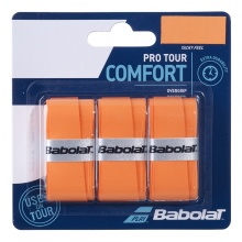 Babolat Overgrip Pro Tour (Comfort) 0.6mm orange 3 pack